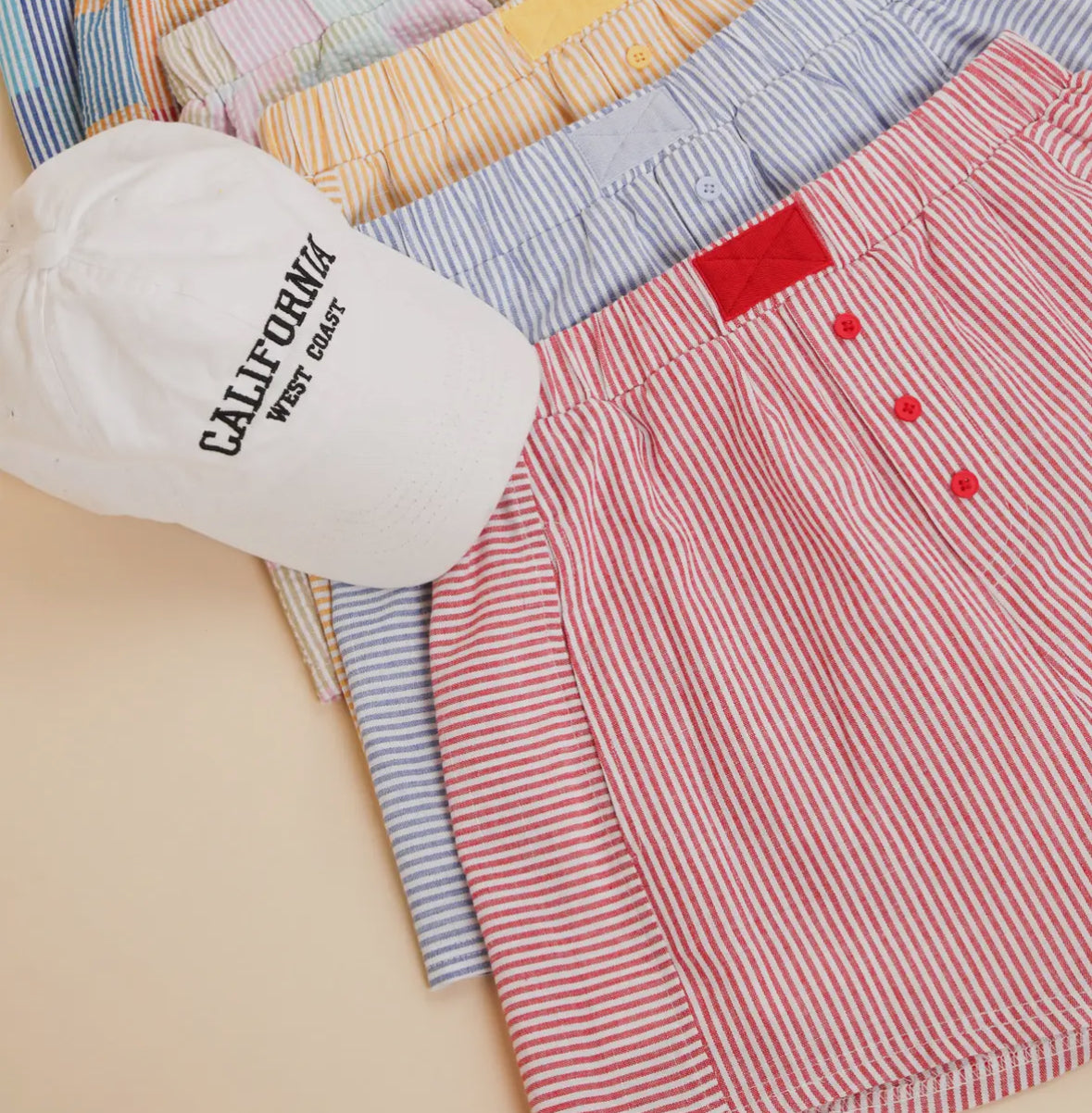 Striped shorts