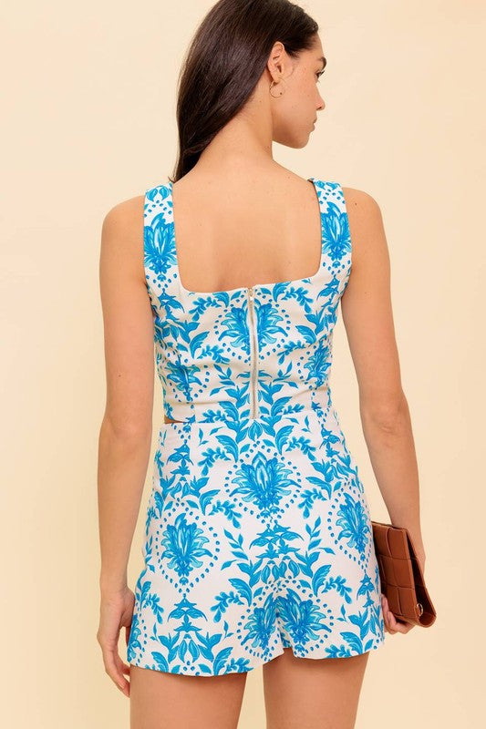 Blue dreams skort set