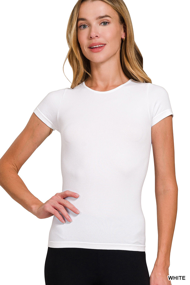 Seamless short sleeve tshirt