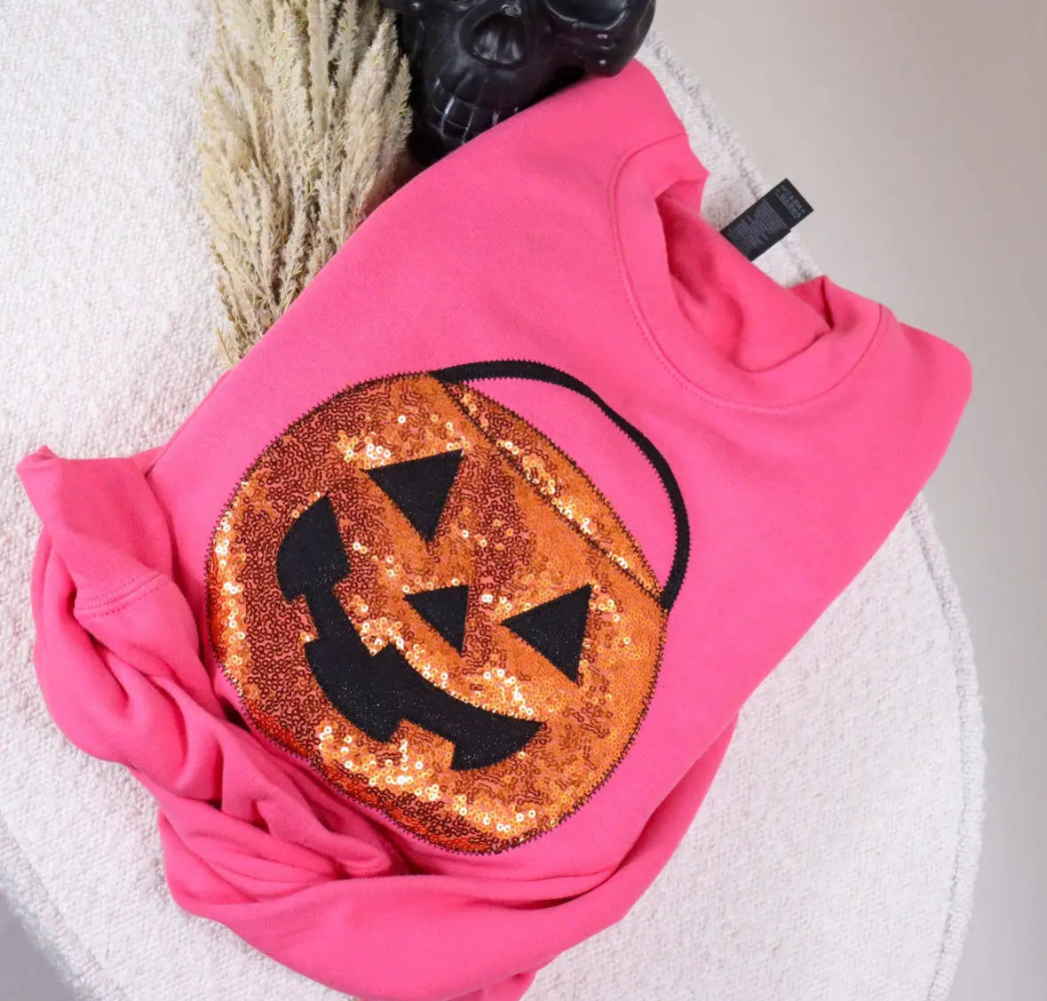 Embroidered Halloween sweatshirts