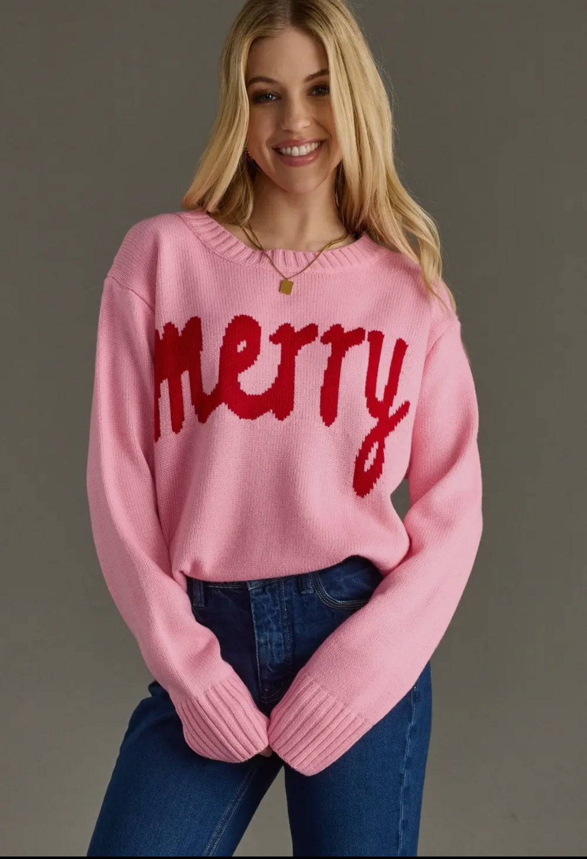 Merry sweater