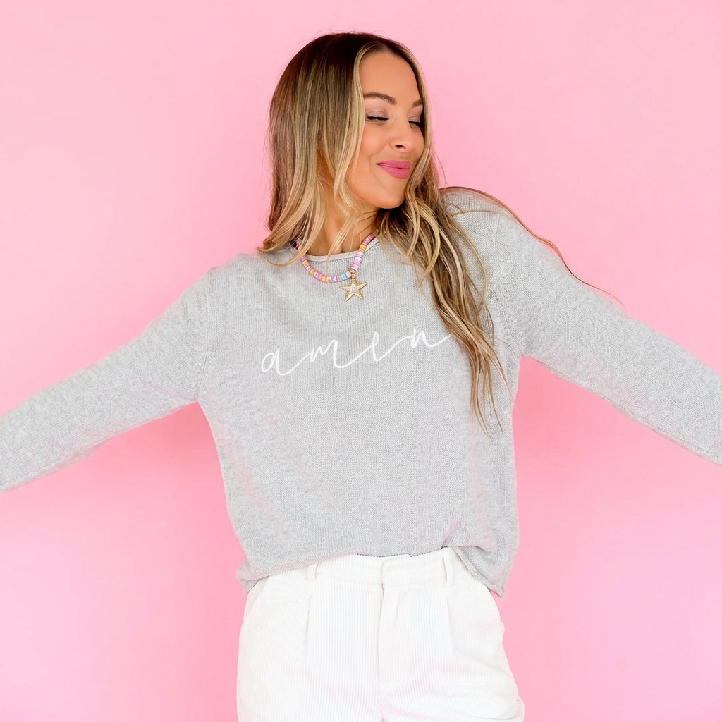 Amazing Grace Amen Sweater