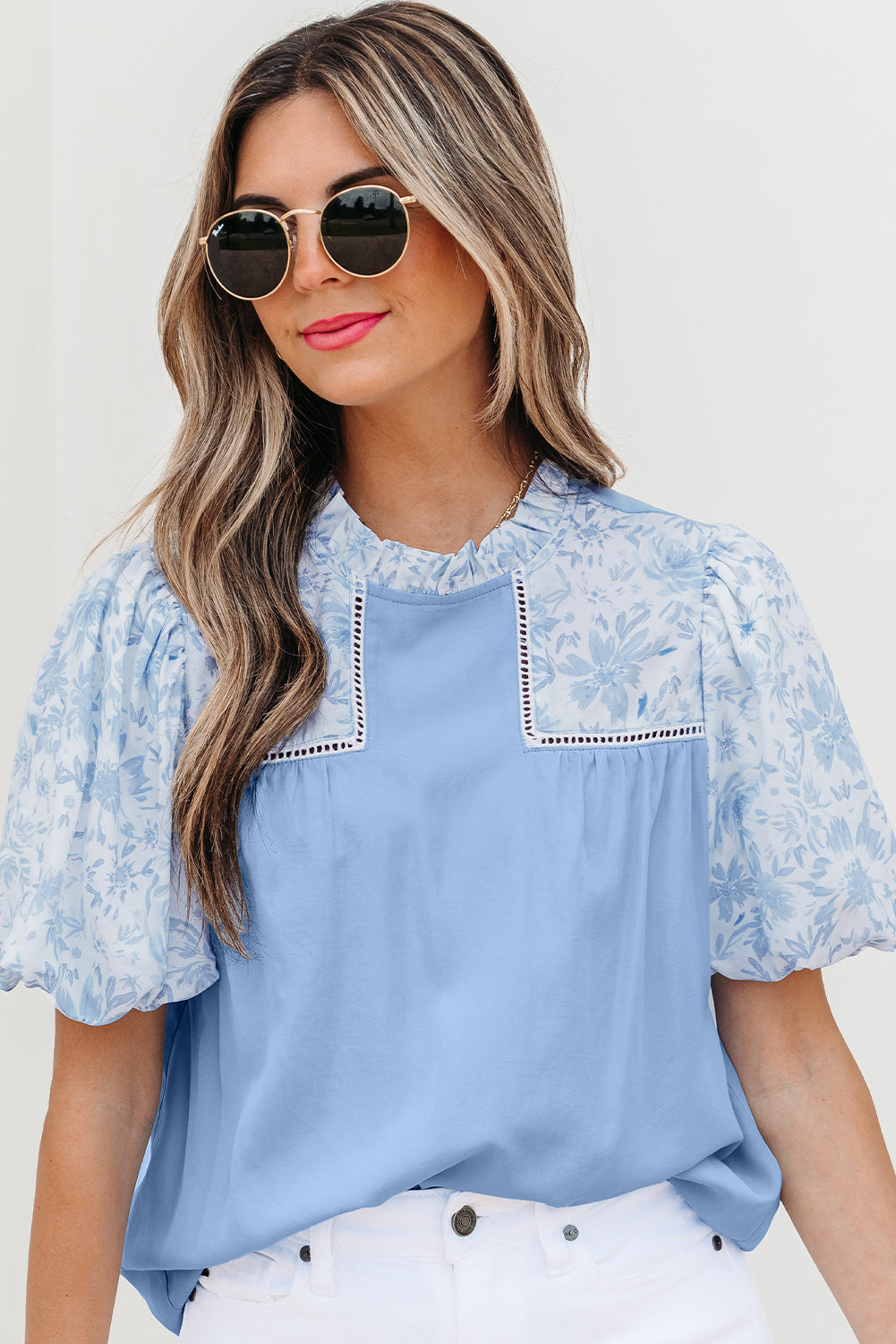 Beau Blue Blouse