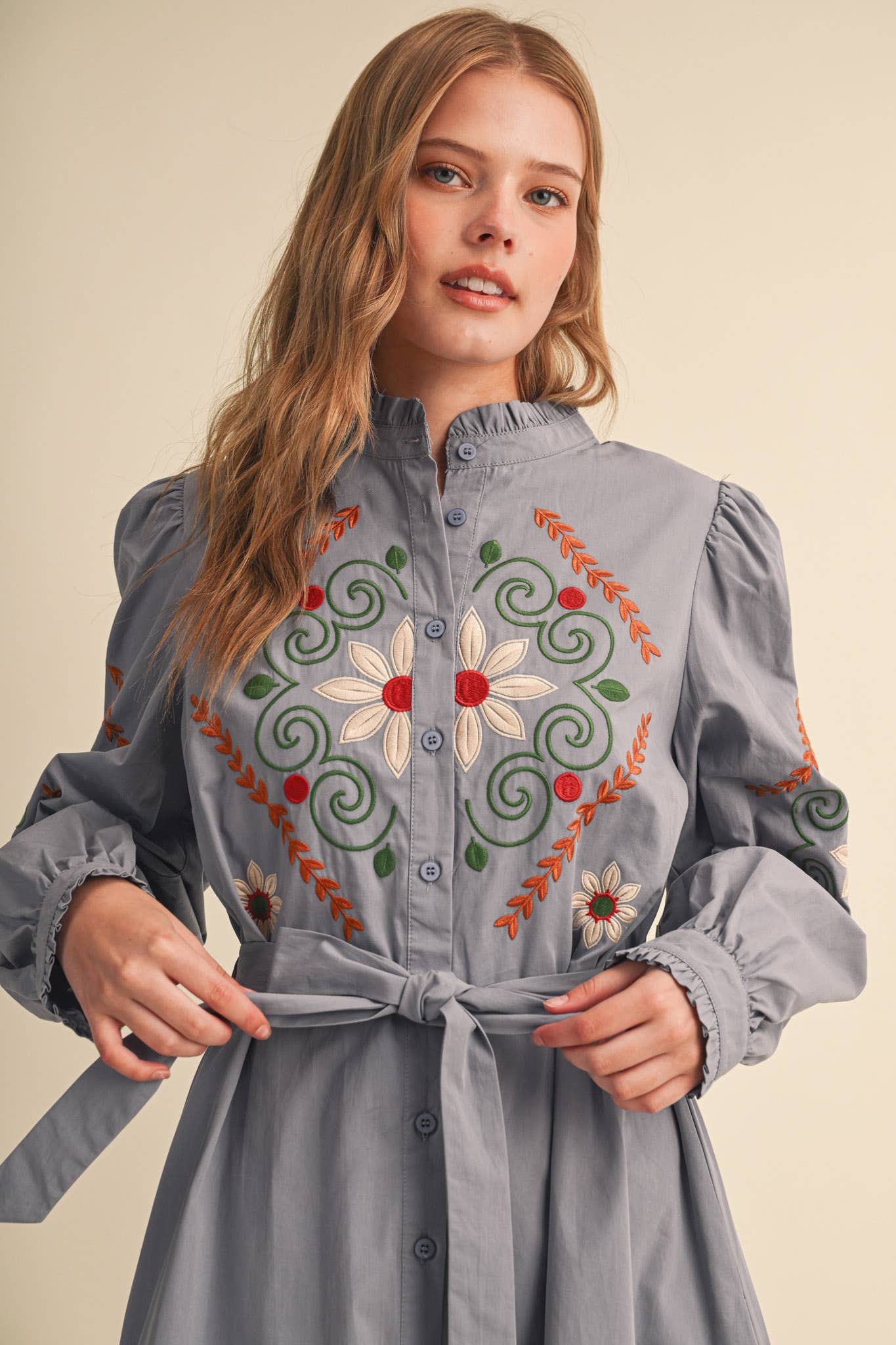 Tilley midi dress