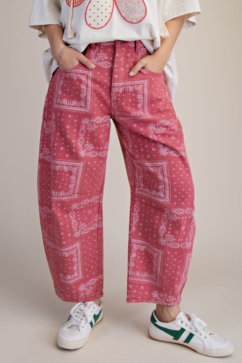 Bandana Babe Barrel Jeans