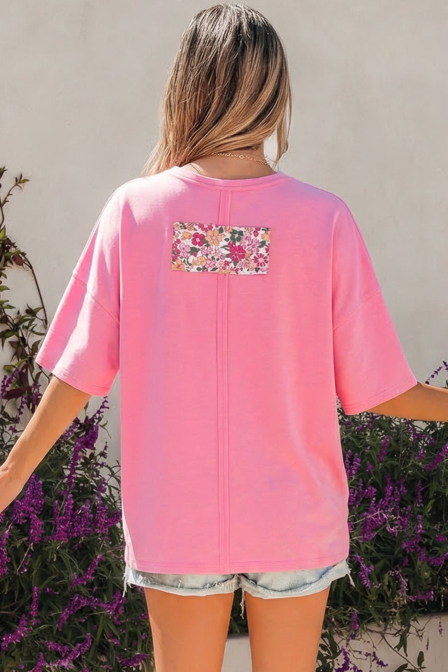 Big Flower Oversize Tee