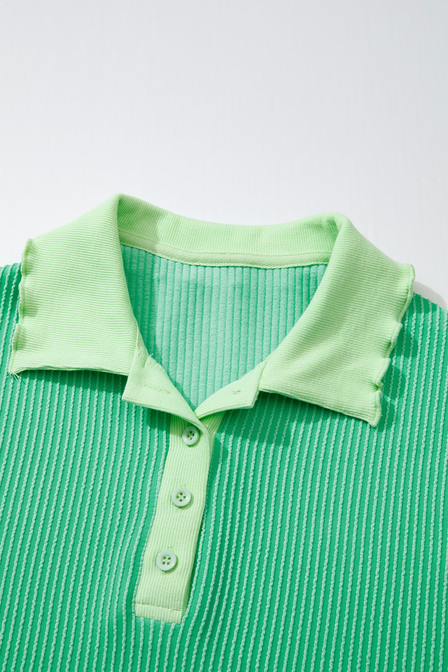 Mint Green Oversize Shirt Dress