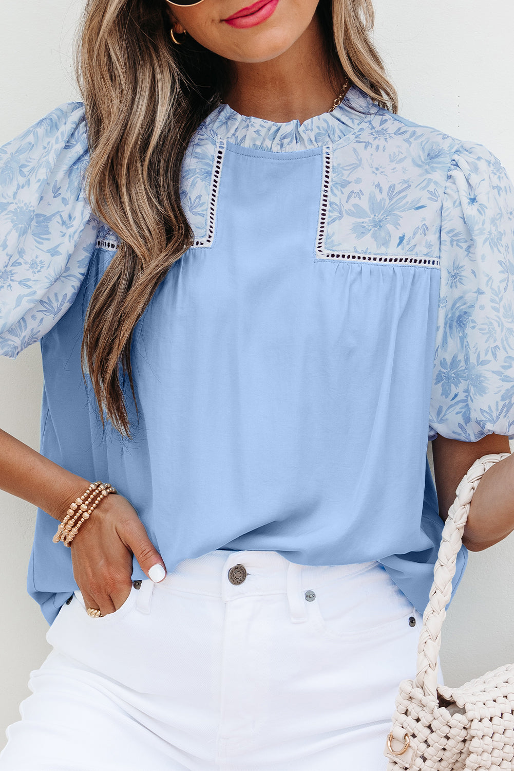 Beau Blue Blouse