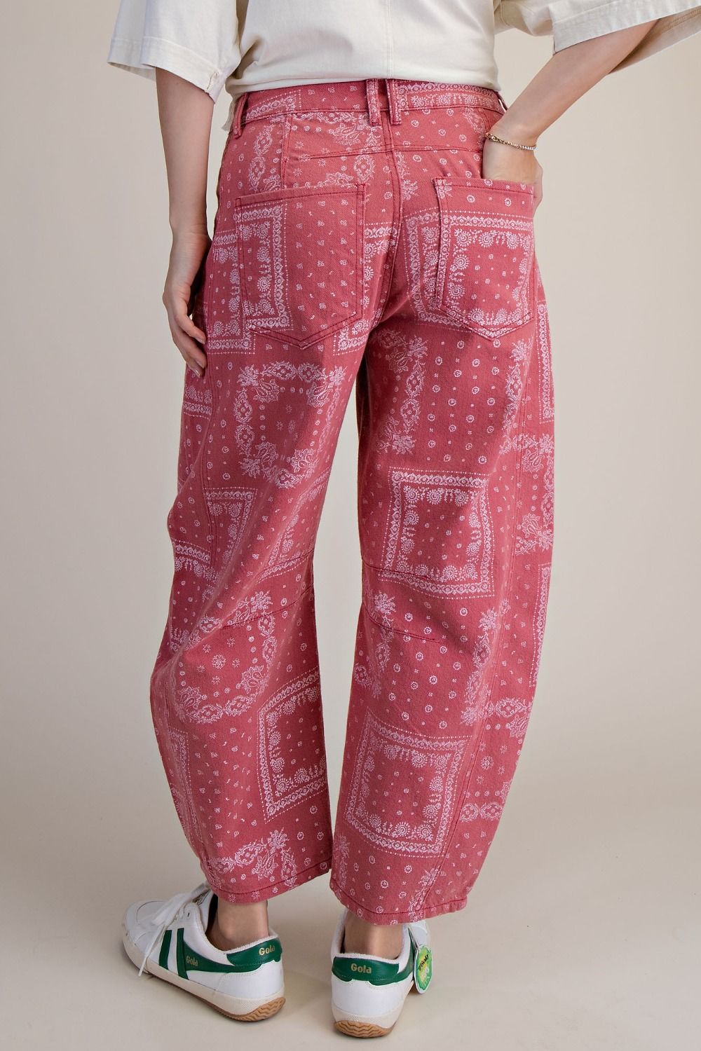Bandana Babe Barrel Jeans