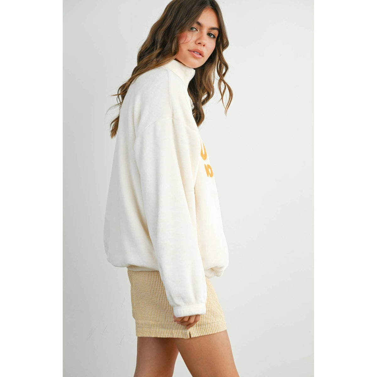 Sunday Morning Half-Zip Pullover Sweatshirt