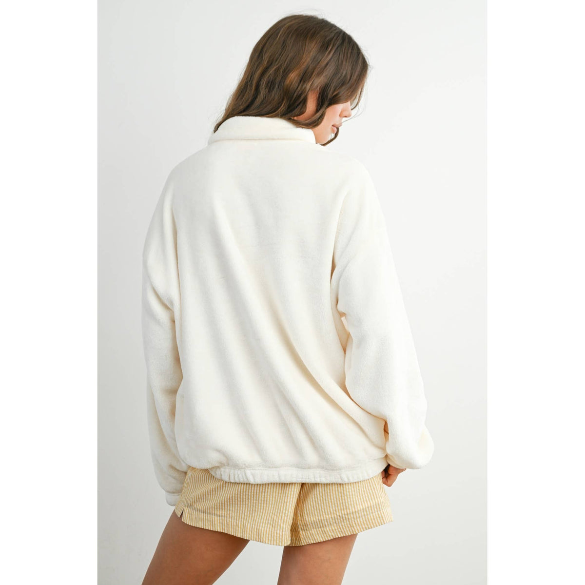Sunday Morning Half-Zip Pullover Sweatshirt