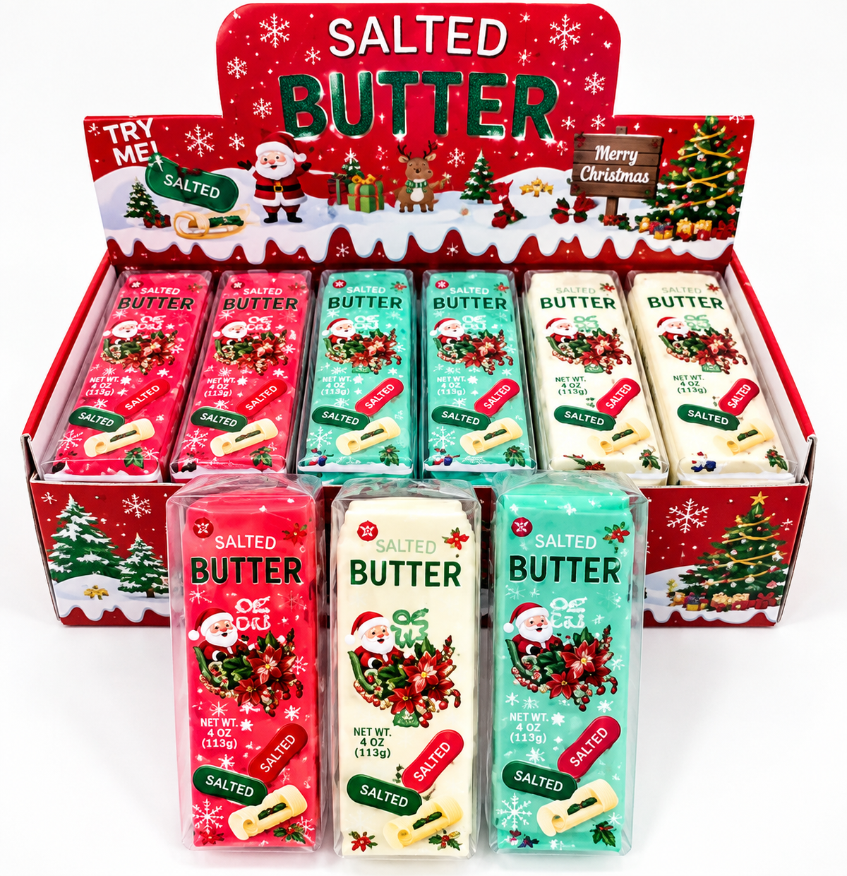 Holiday Crunchy Butter Squishy- pre order ships early October