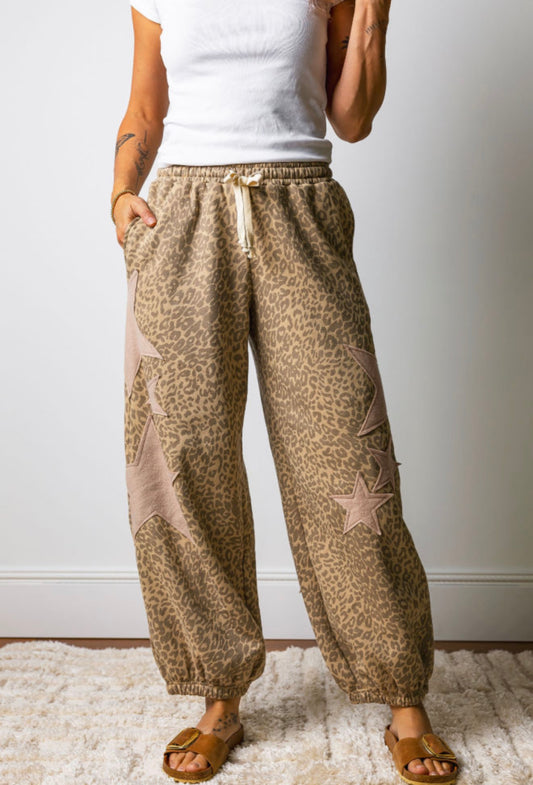 Cheetah Joggers