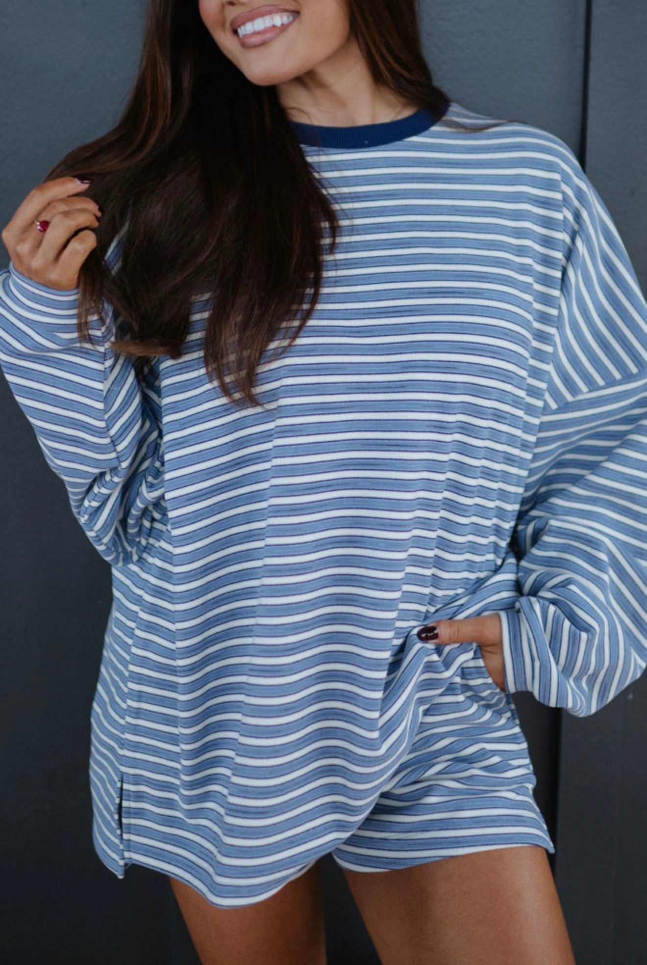 Coastal Breeze Striped Lounge Set