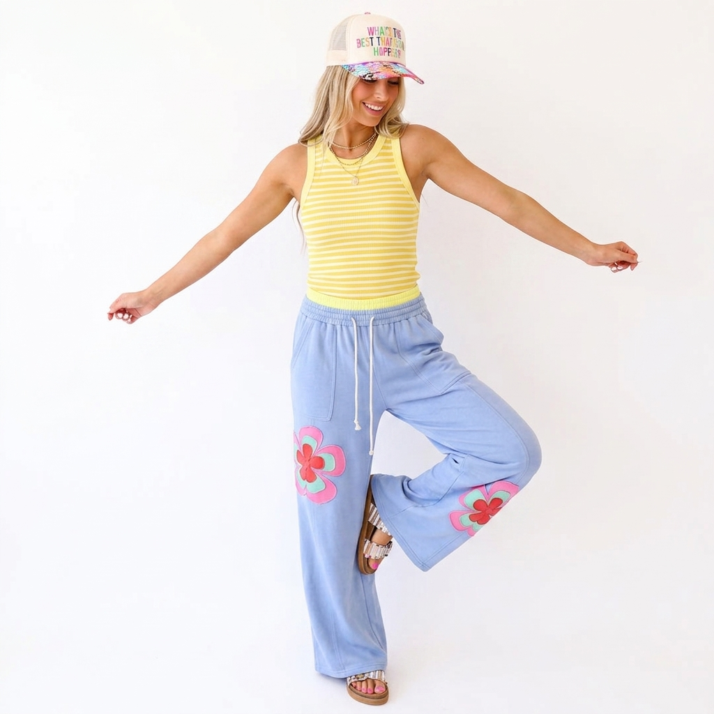 Candy Stripe Ribbed Tank