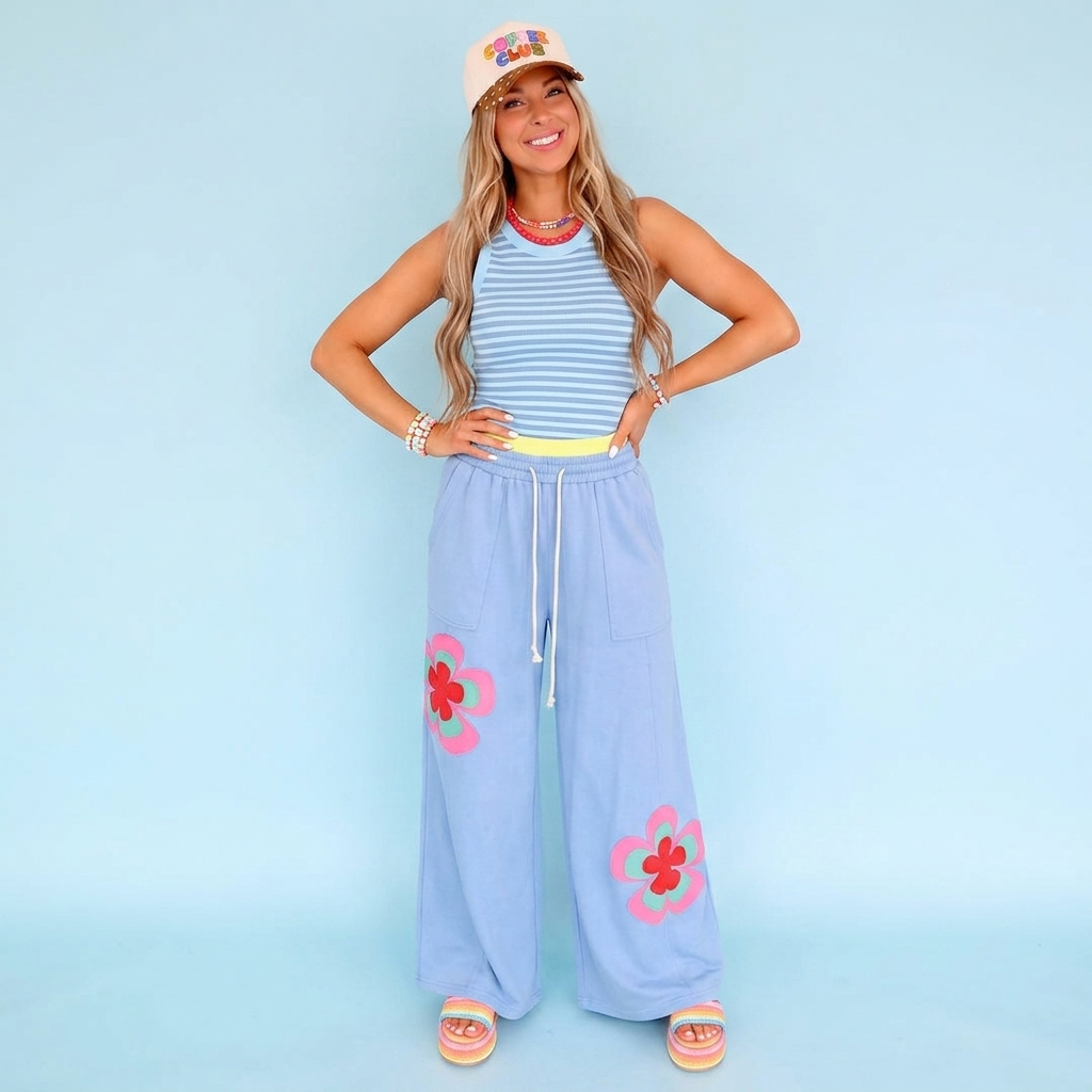 Candy Stripe Ribbed Tank