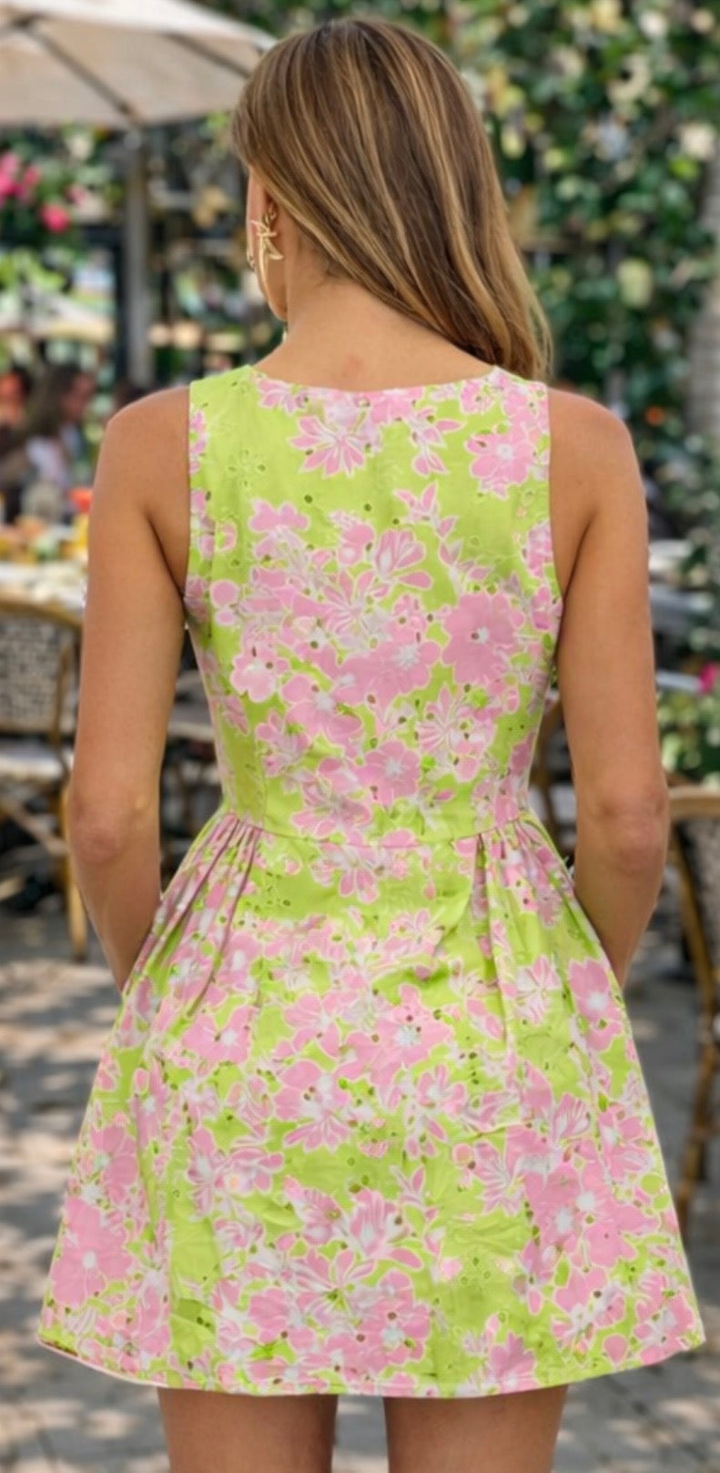 Sweet bloom floral dress