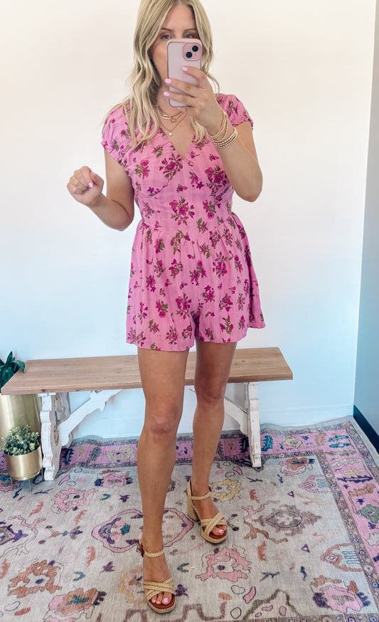 Floral romper