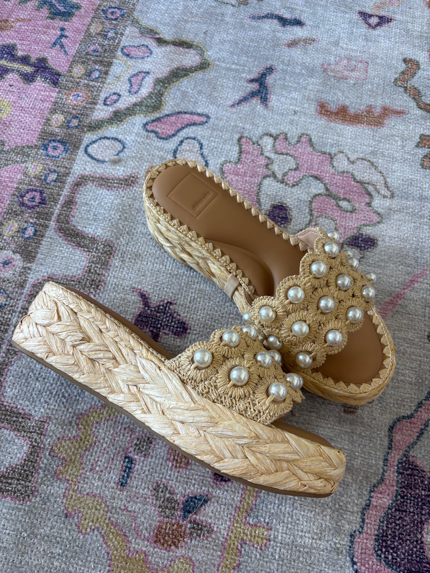 Dolce vita pearl platform sandals