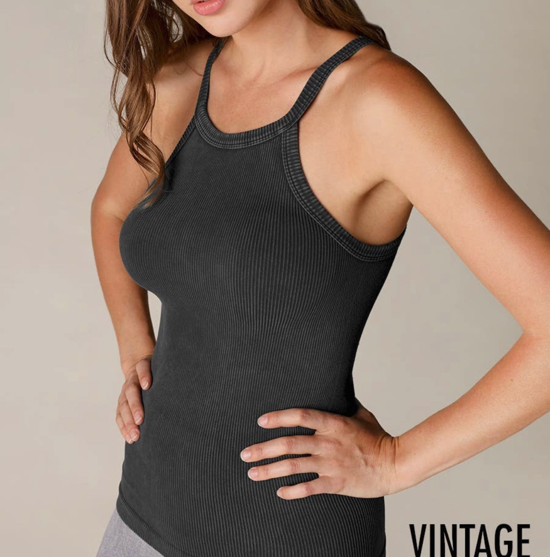 Vintage black tank