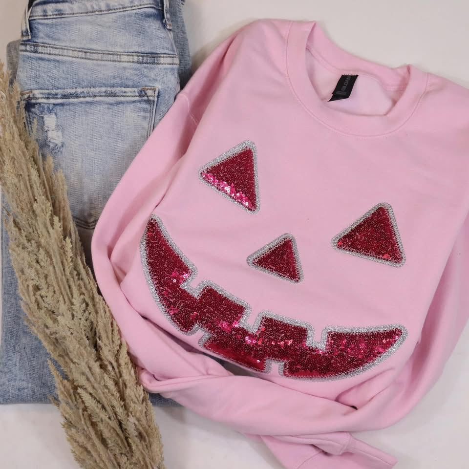 Embroidered Halloween sweatshirts