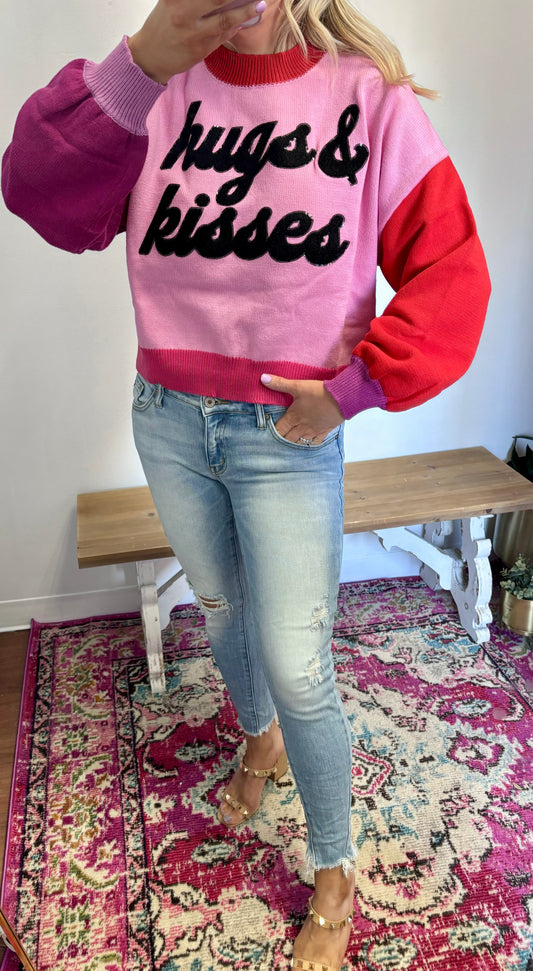 Hugs and kisses sweater queen of sparkles