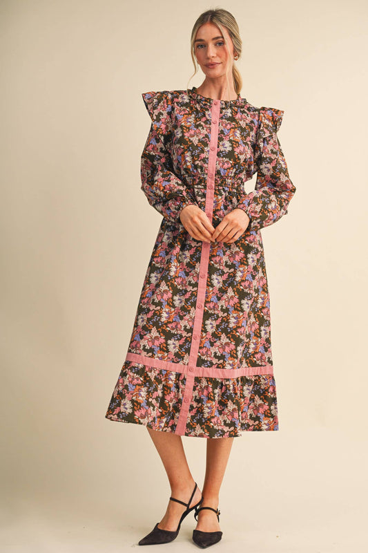 Laurel midi dress