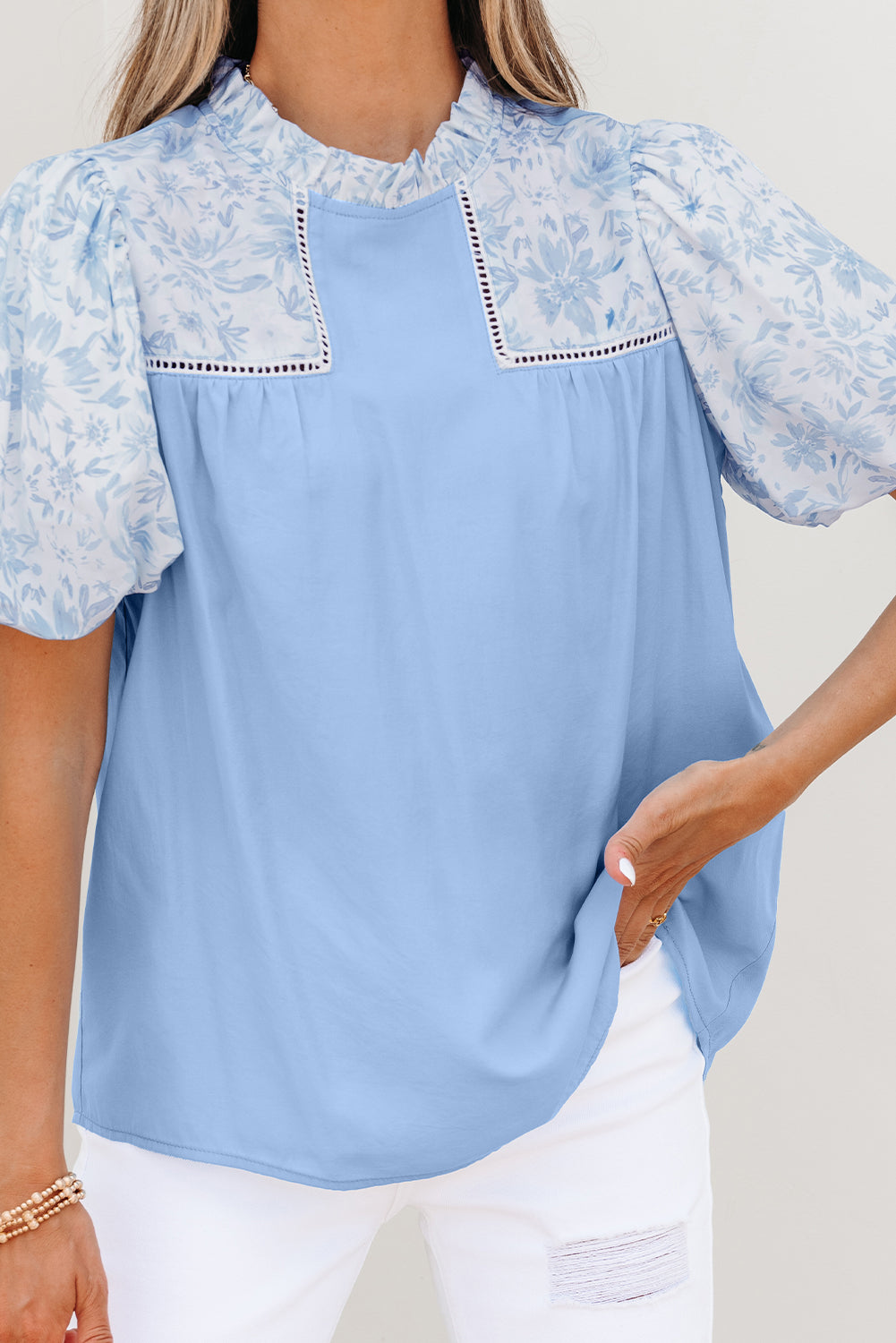 Beau Blue Blouse
