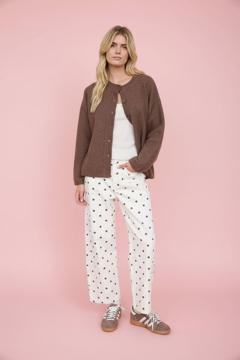 polka dot jeans