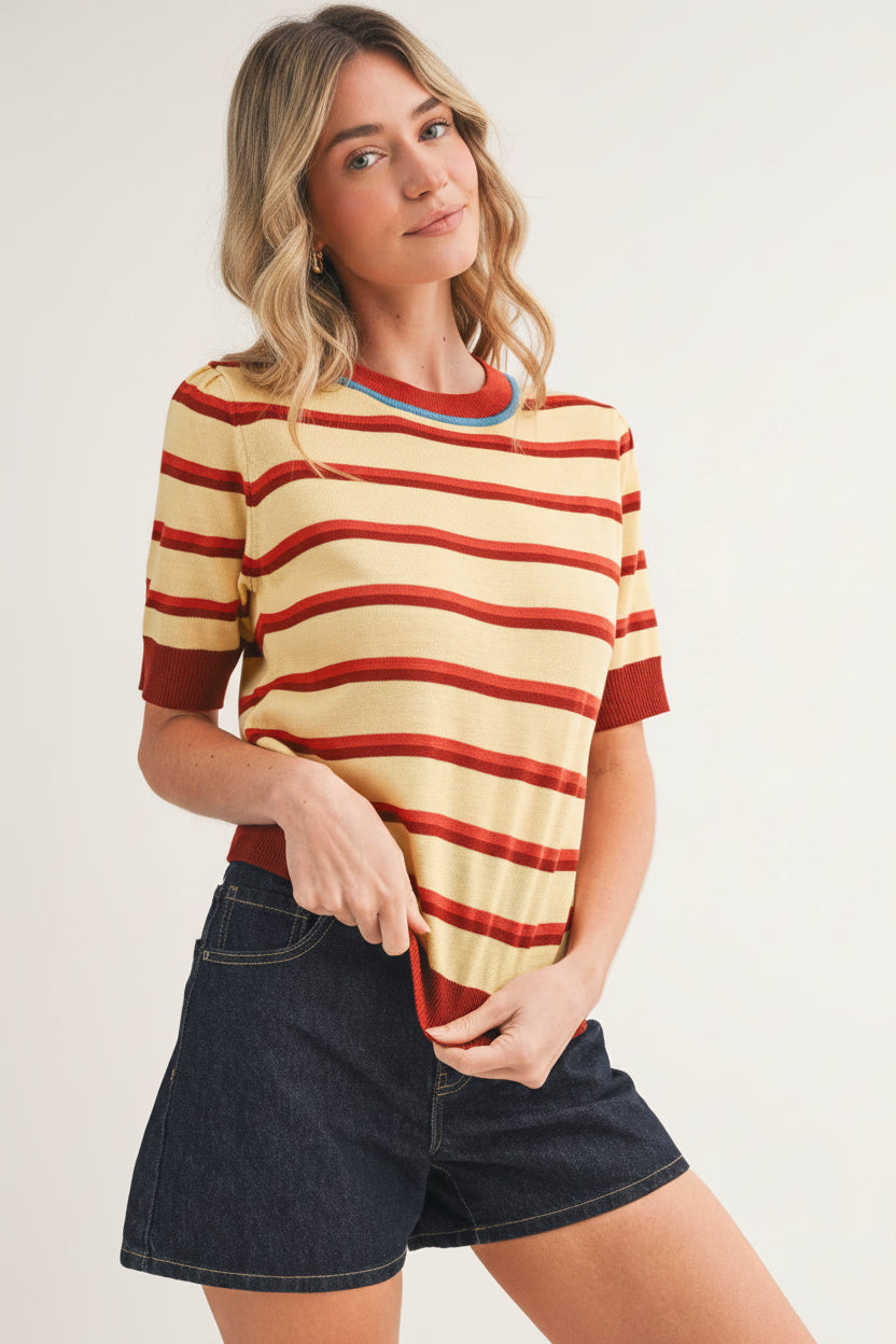 Cecily knit top